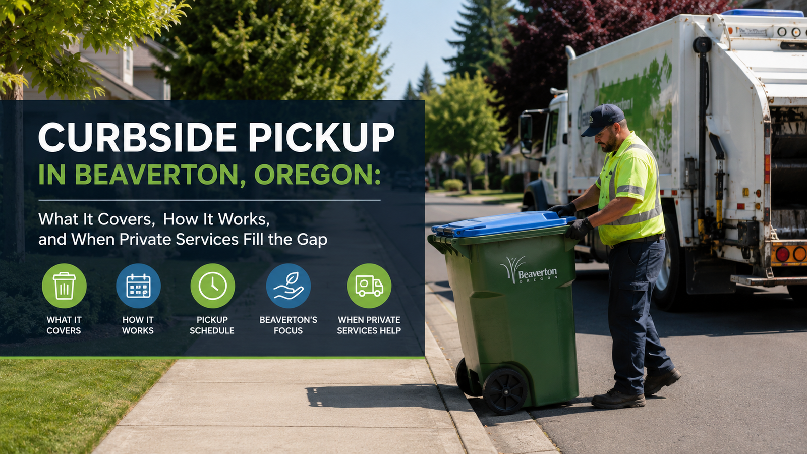 Curbside Pickup in Beaverton, Oregon: What It Covers, How It Works, and When Private Services Fill the Gap